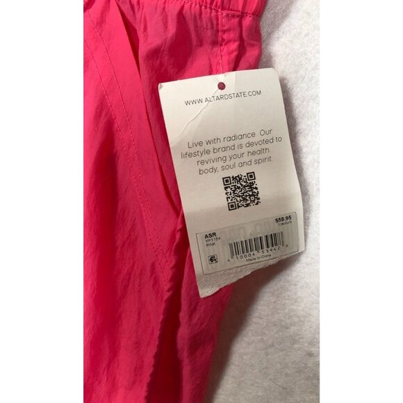 Altar'd State AS Revival Jogger Pants Bright Pink High Waisted Women's Medium M - Picture 5 of 7